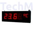 SWZ-W610-1F00 Nagyméretű óra, hőmérő