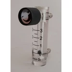 RZQ-2 átfolyásmérő, kémlelőcső (rotaméter) levegőre - szeleppel RZQ-2 átfolyásmérő, kémlelőcső (rotaméter) levegőre - szeleppel