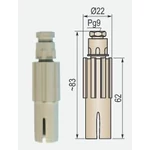 Nivocont egyszáras bemerülő konduktív szondafej KSK-201