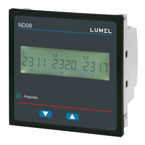 ND08-4, 230/400V hálózati mérő, analizátor