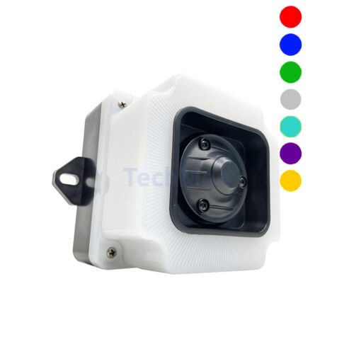 SNT-ESP  RGB Ipari kivitelű figyelmeztető fényjelző  és sziréna