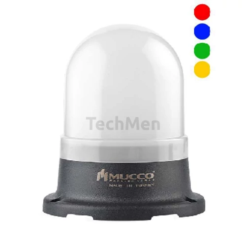 SNT-115 / 125 RGB Jelzőfény, 100-as sorozat (lámpa, kürt, védőrács)